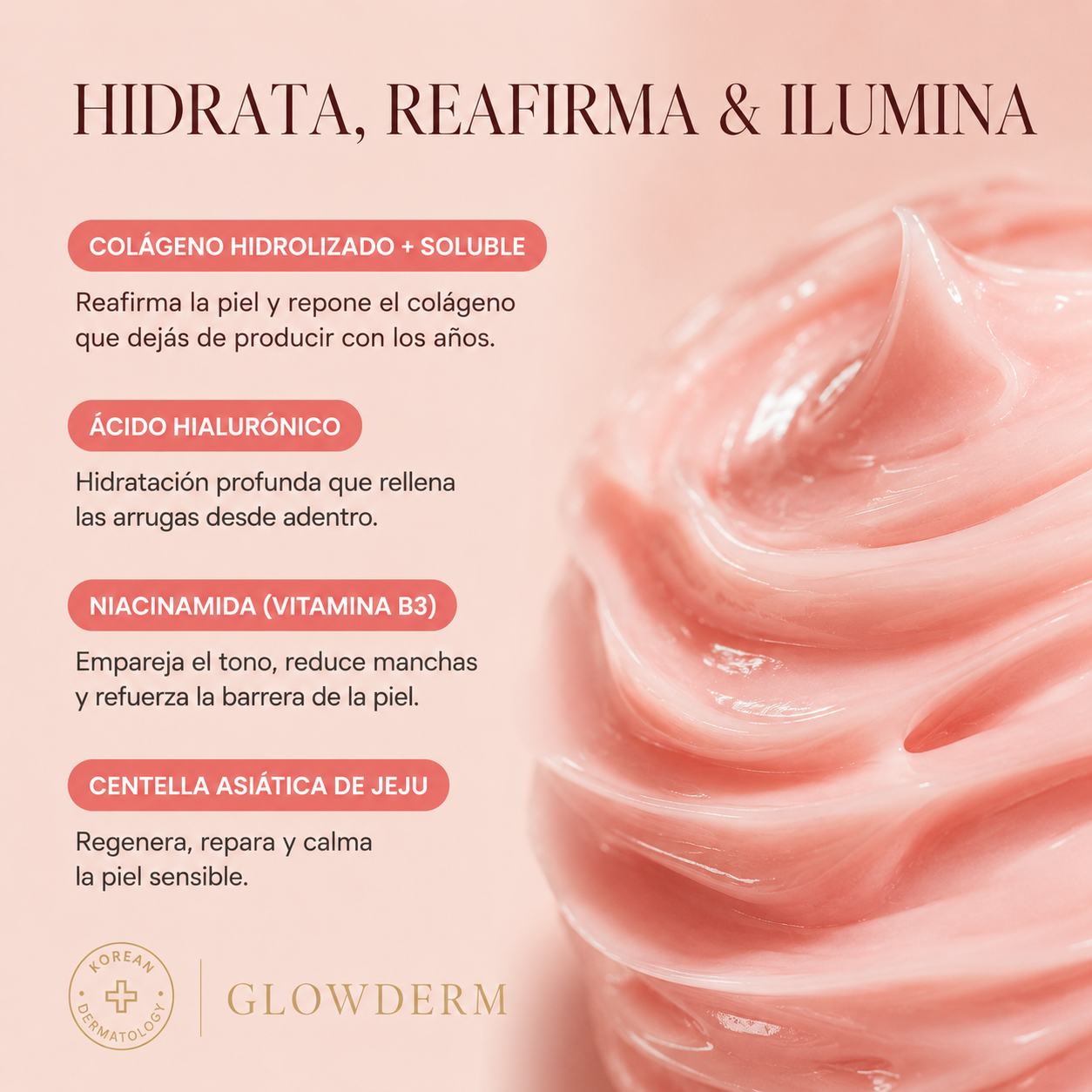 GLOWDERM® | CREMA ANTIARRUGAS COREANA